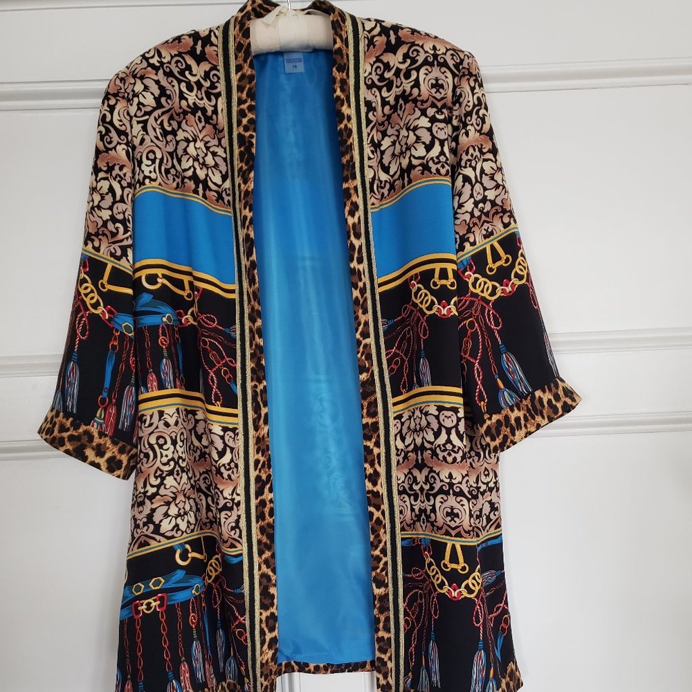 Peter Nygard Multi Color Coverup Size 16